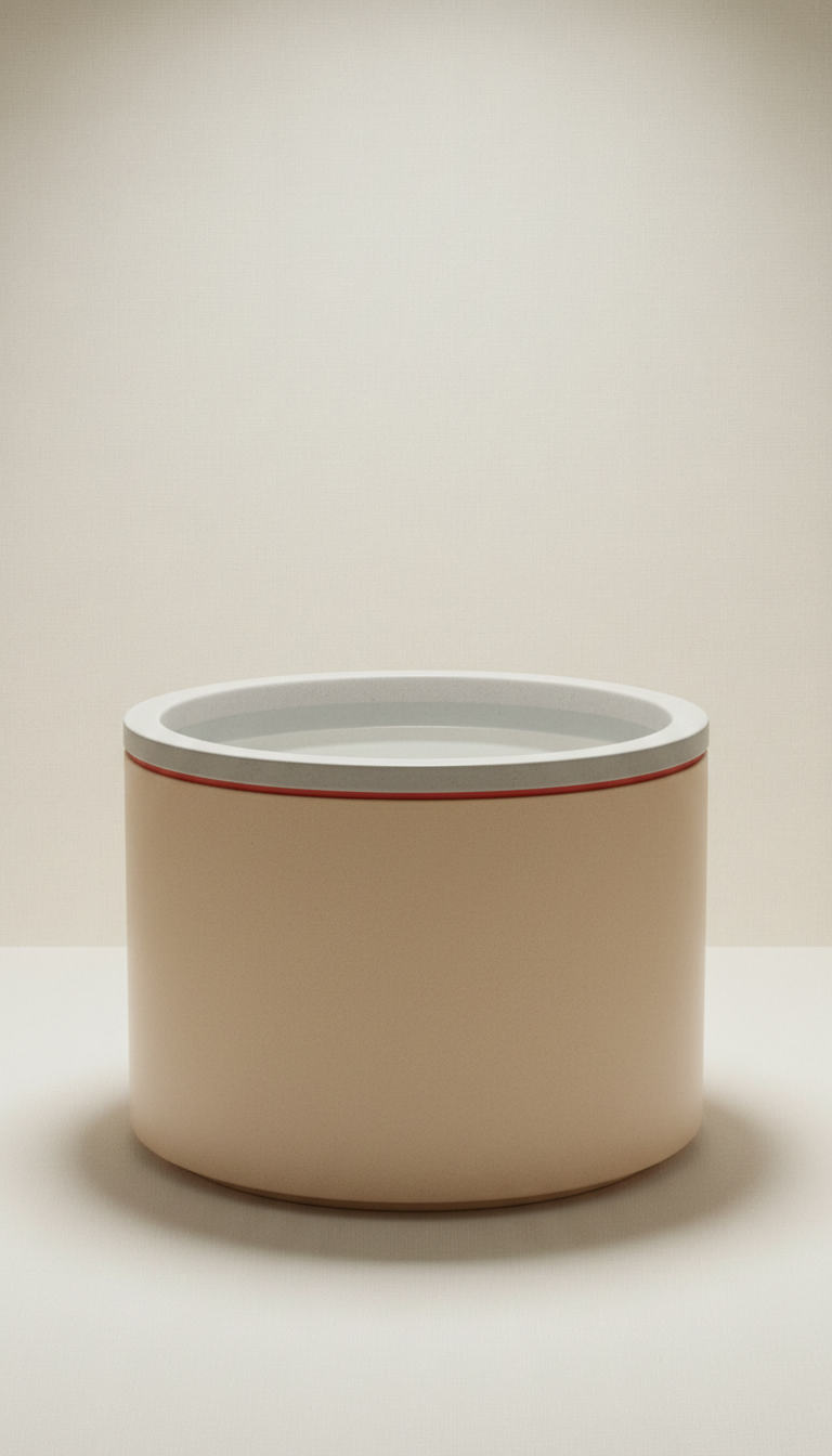 Cold Plunge Tub—Brushed Stainless Steel