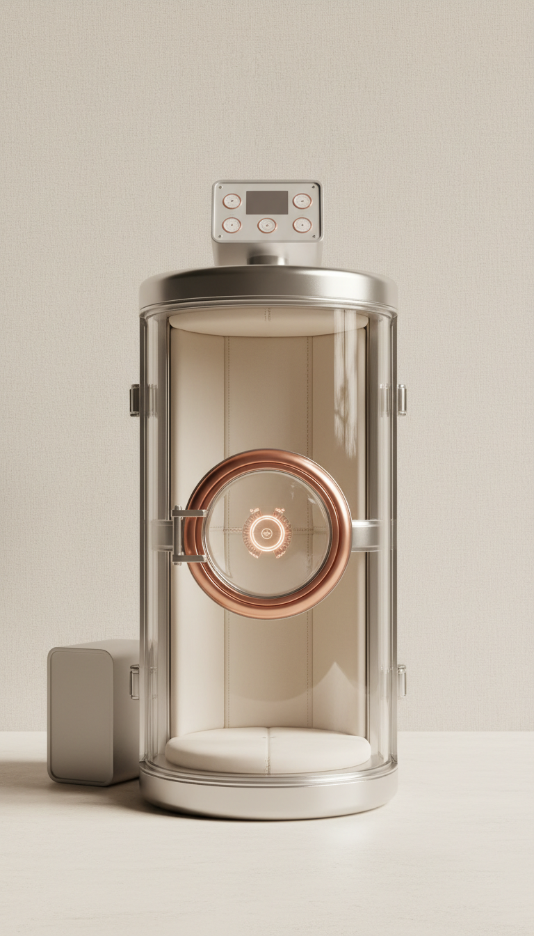 Hyperbaric Oxygen Chamber—Silent Airflow